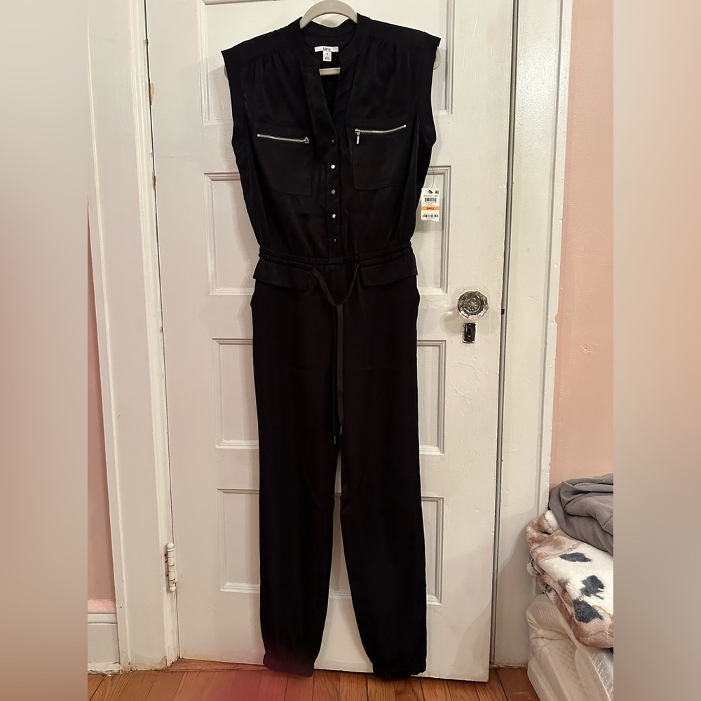Bar III deep black pantsuit
